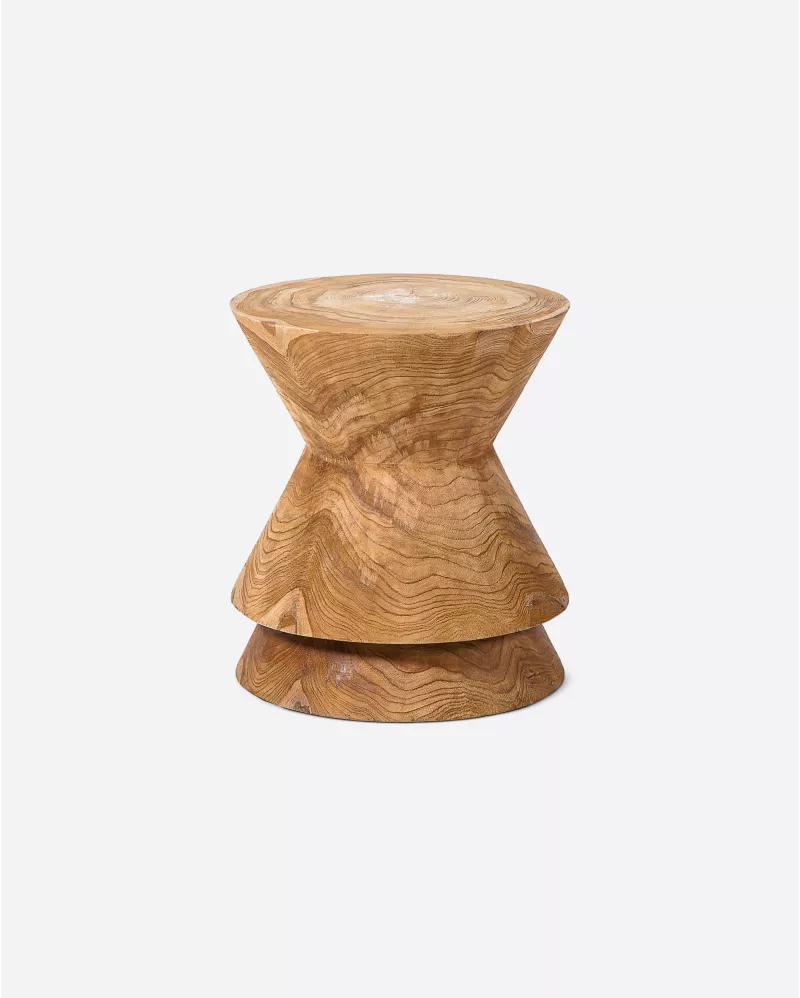 Stool Diavolo natural teak
