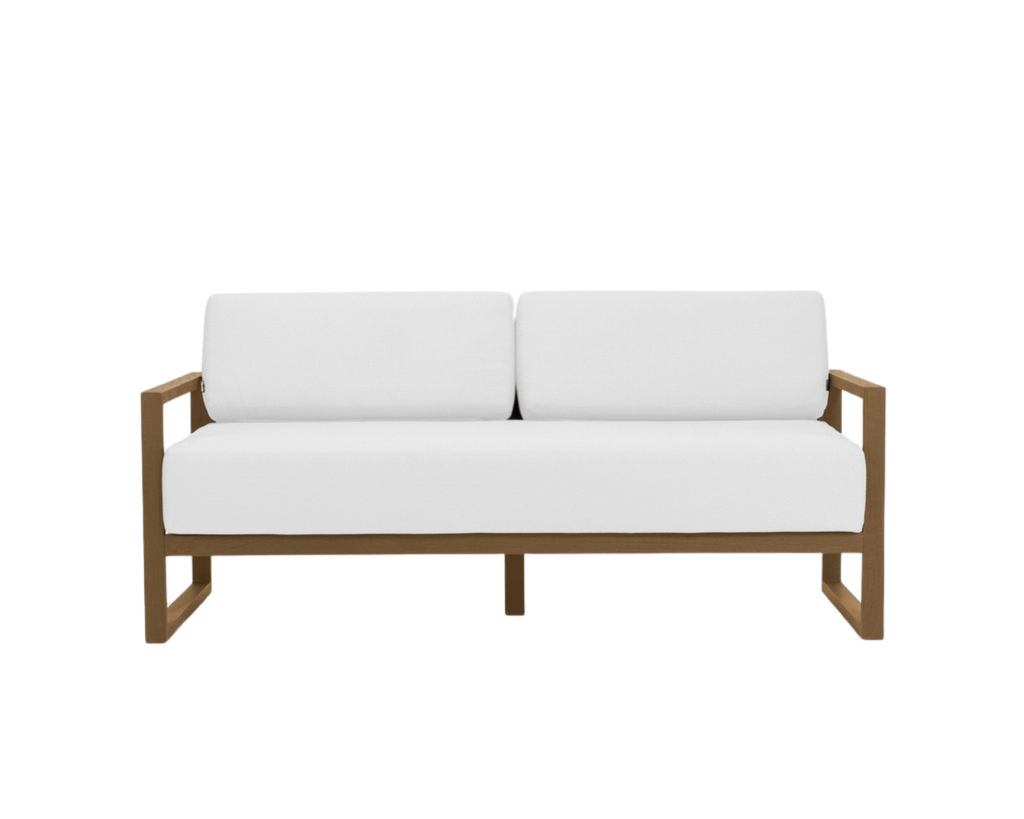 Selma outdoor sofa 2 seater teak 170cm