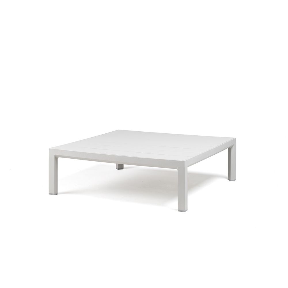 Maximo outdoor coffee table white 80x80cm
