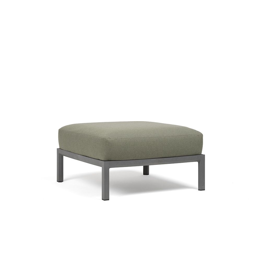 Maximo outdoor pouf Basalto/Timo