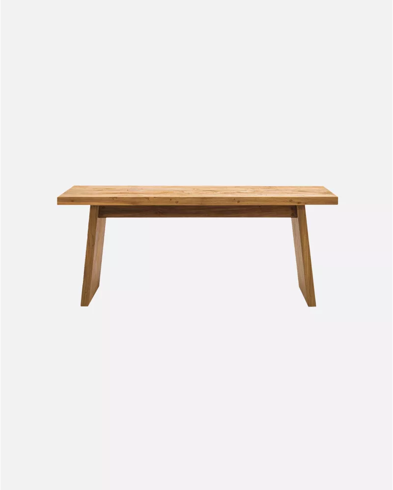 Bench Erosi Natural teak 110x38cm