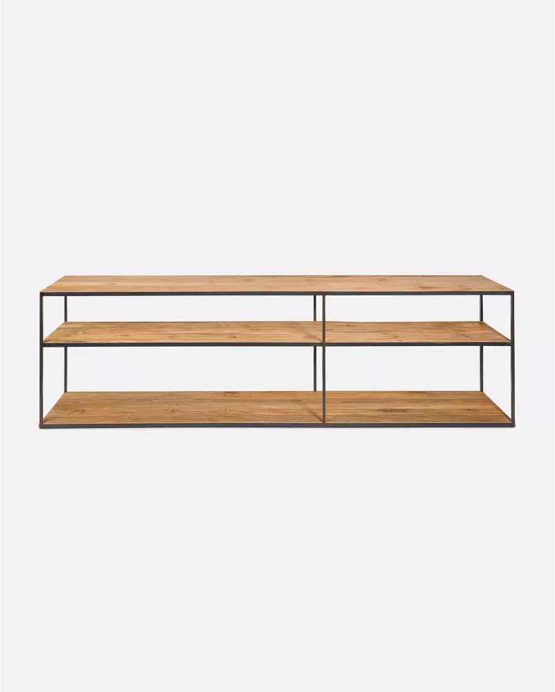 Shelve Onetwo 200 teak/iron