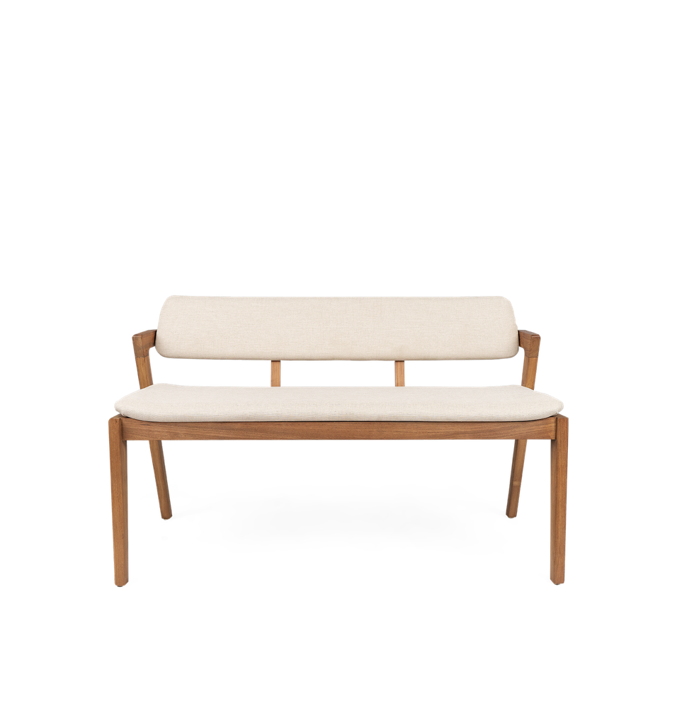 Noa chair 2 seats Custard