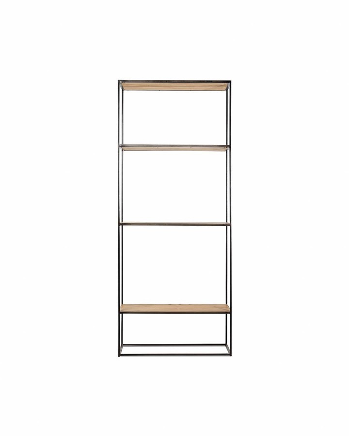 Shelve Totem teak/iron