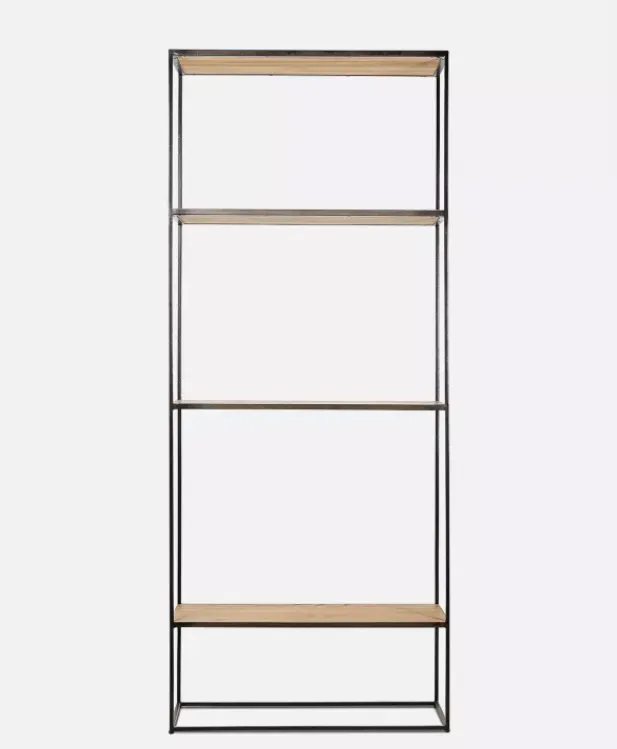 Shelve Totem teak/iron