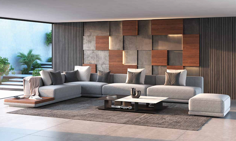 Sofa Vale do Lobo corner L360xL315xD105xH85