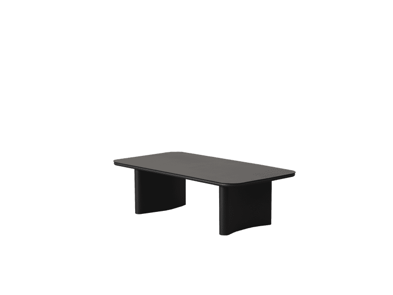 Outdoor coffee table Santa Ana L130xD70xH38 anthracite alu 