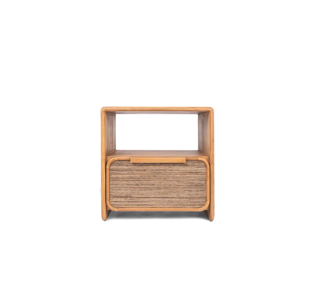 Tess bedside table Coco 50x43x52cm teak