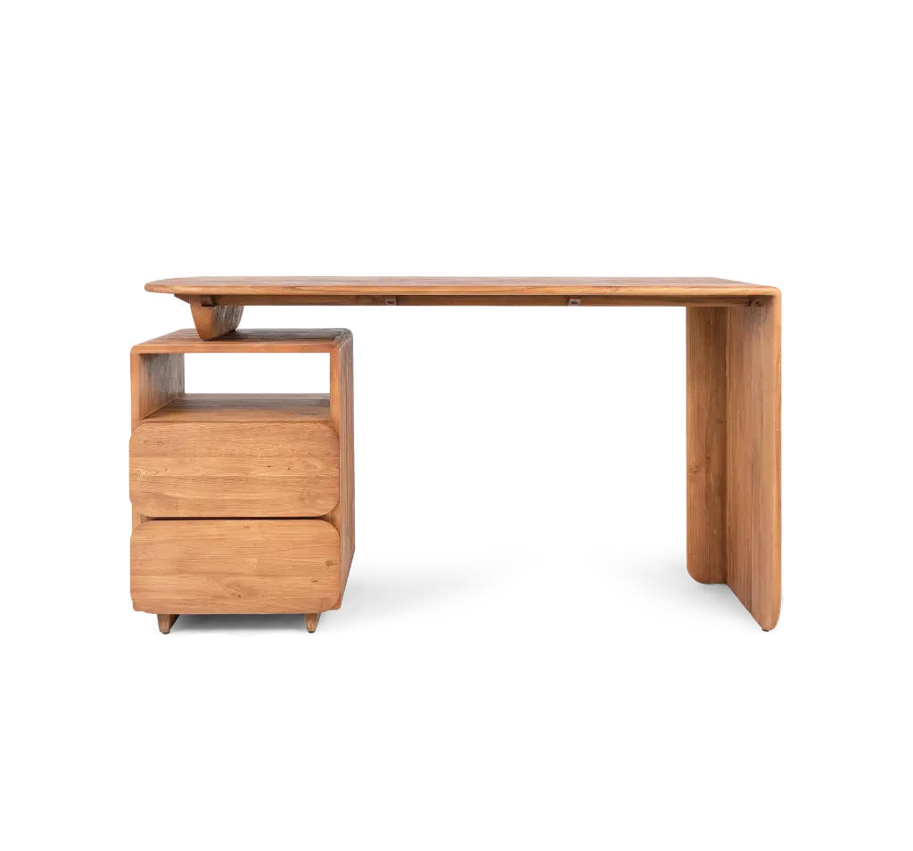 Tess desk teak 120x60x78cm teak