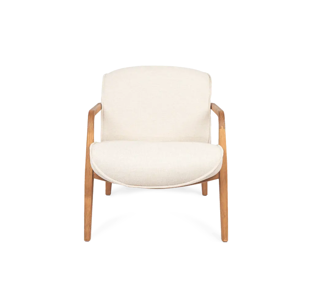 Jesse lounge chair custard 