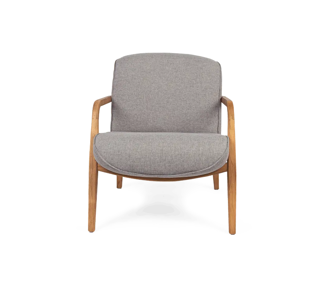 Jesse lounge chair mid grey