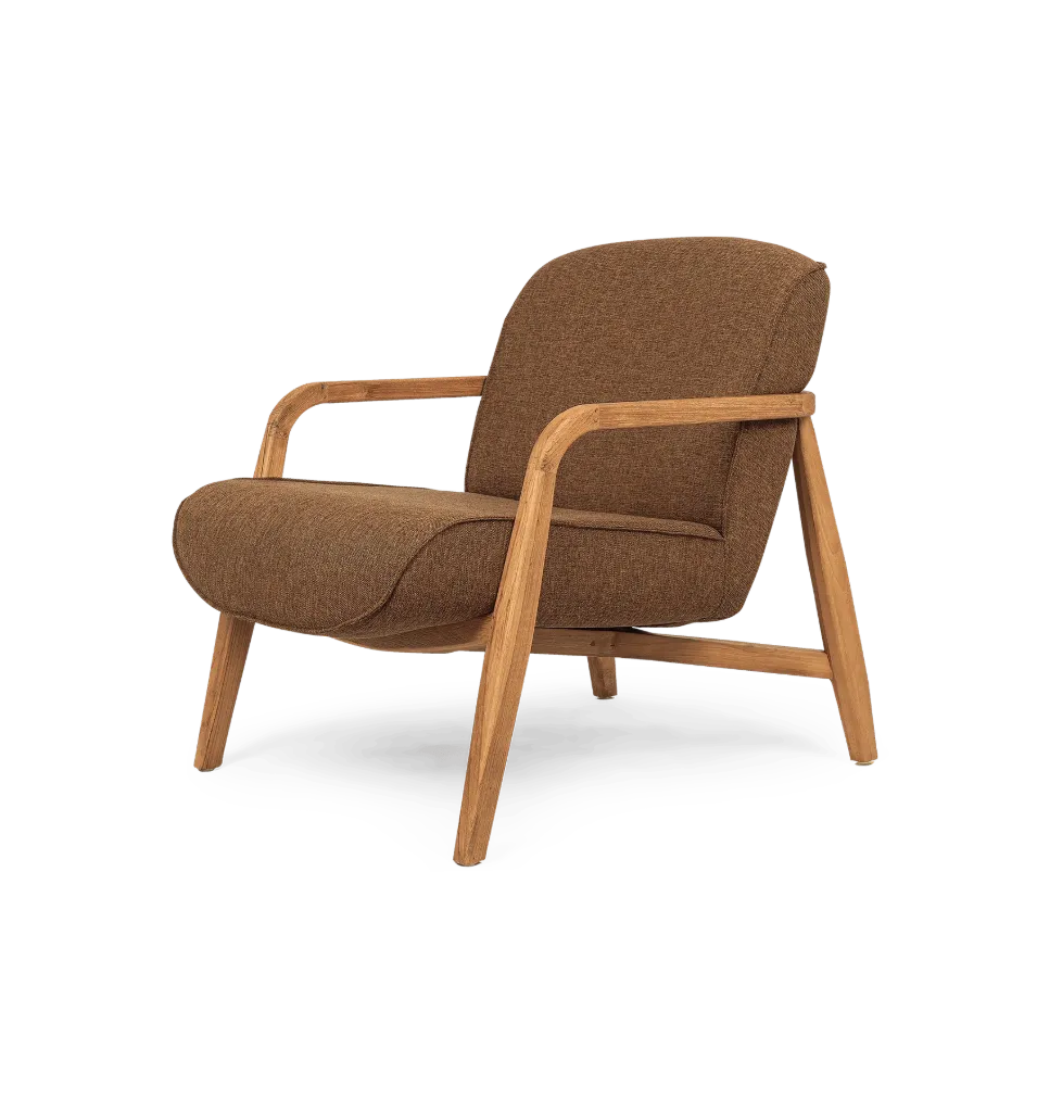 Jesse lounge chair Brown