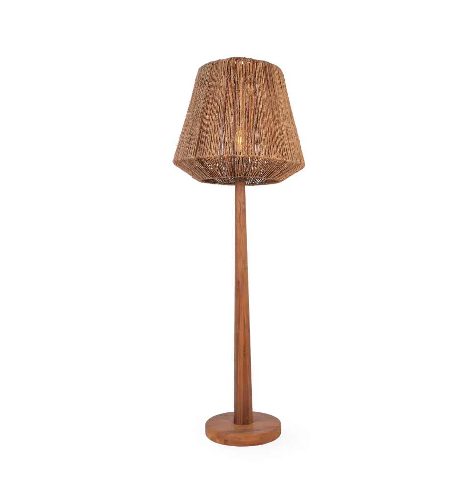 Crown floor lamp