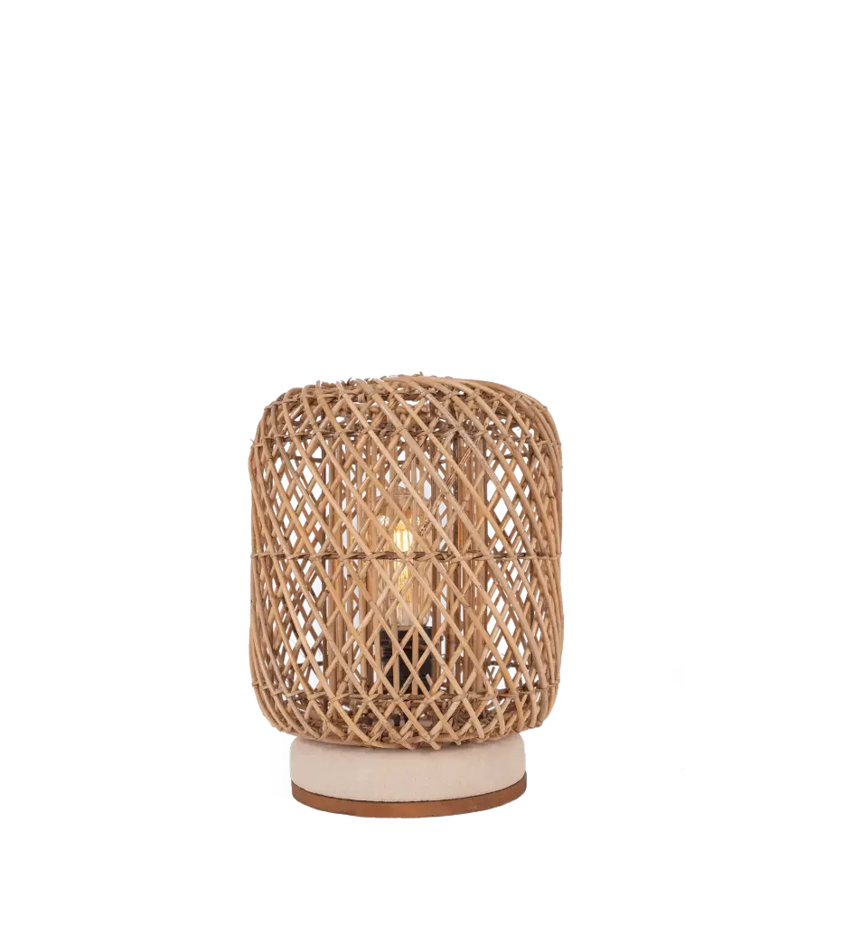 Palma rattan table lamp