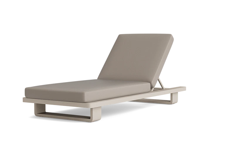 Sun lounger Fitz Roy beige/khaki