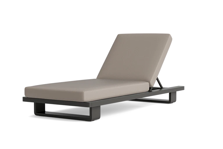 Sun lounger Fitz Roy lava/khaki