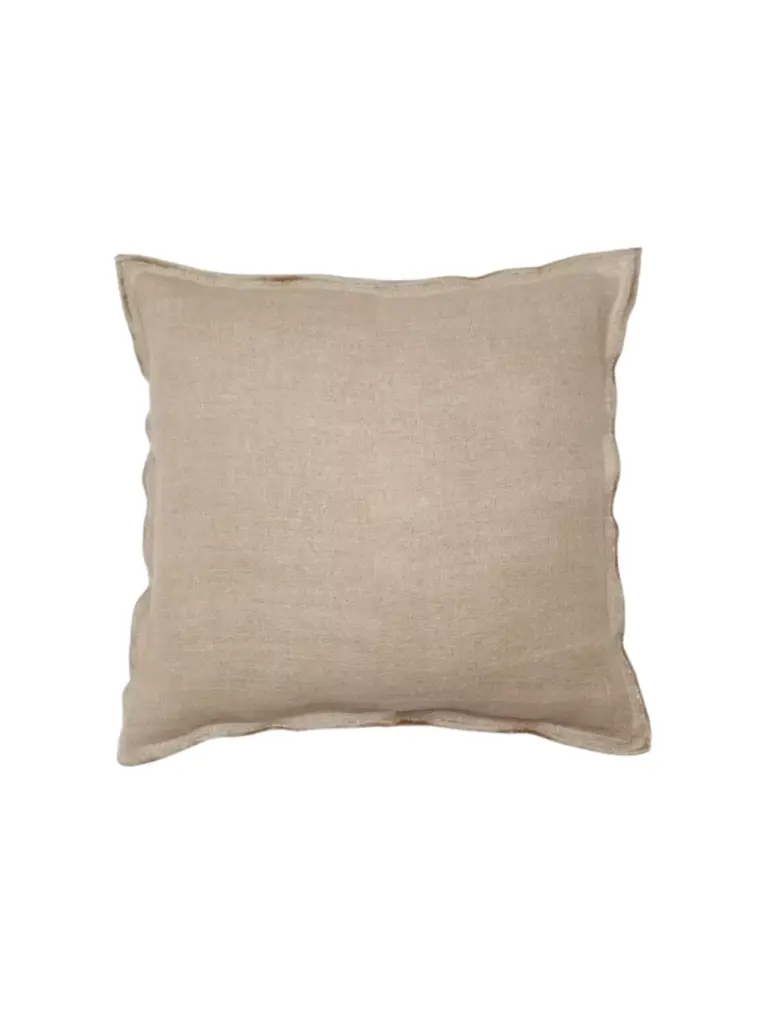 Cushion Kaura linen natural 50x50