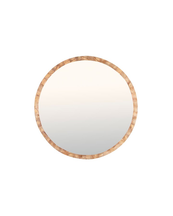 Mirror Esferic Natural 80 teak
