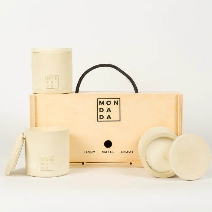Urban Indoor Candle set of three - Mon Petit Dada 