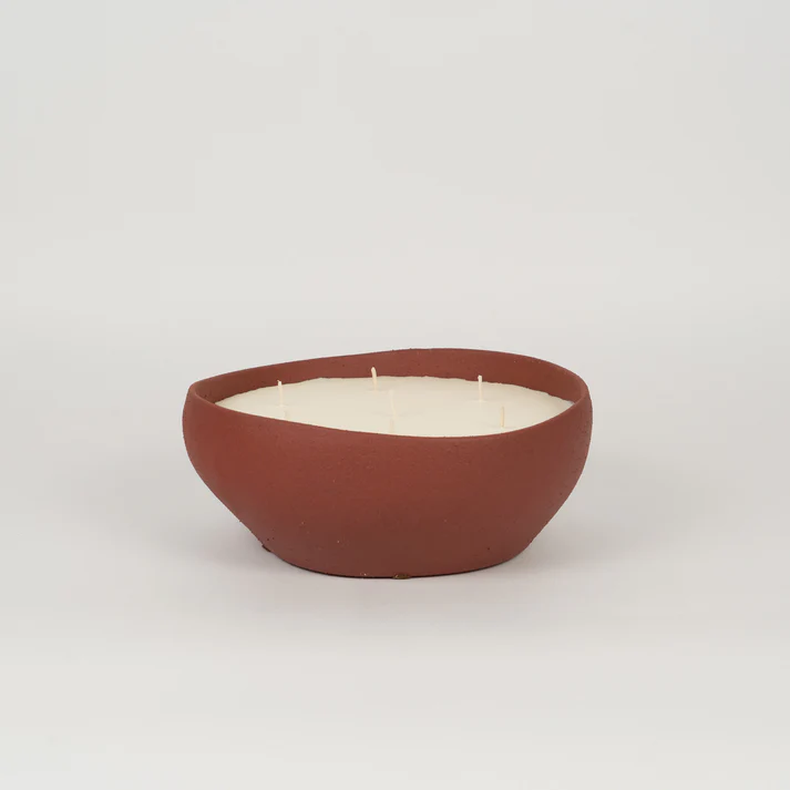Doteki Indoor Candle Medium - Burgundy