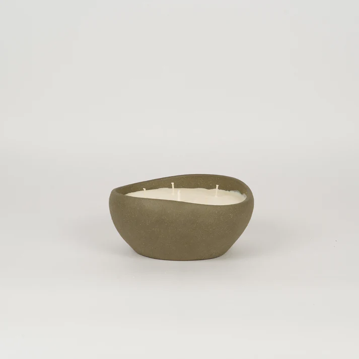 Doteki Indoor Candle Medium - Moss