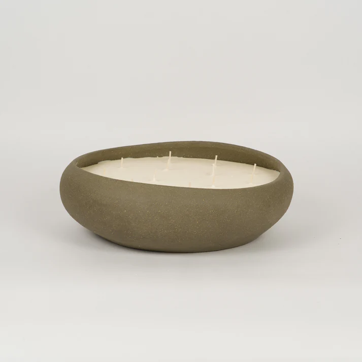 Doteki Indoor Candle Large - Moss