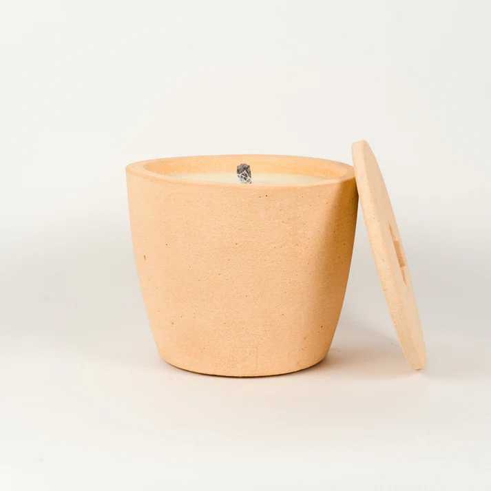 Urban Outdoor Garden Candle Large + lid - Blush