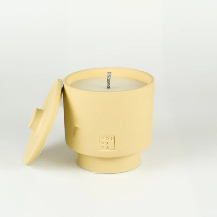 June Outdoor Candle ONE + lid - Sahara