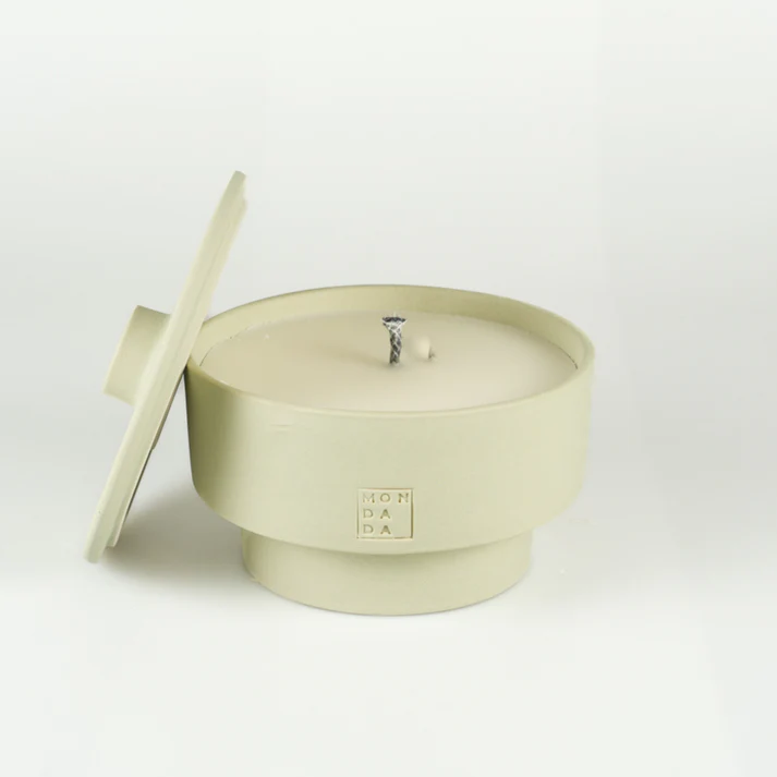 June Outdoor Candle TWO + lid - Tuscany