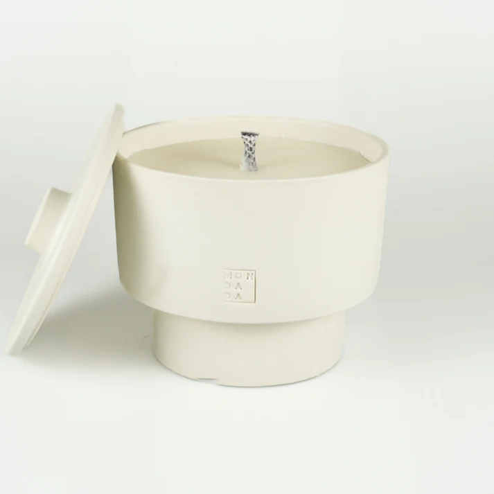 June Outdoor Candle THREE + lid - Dover