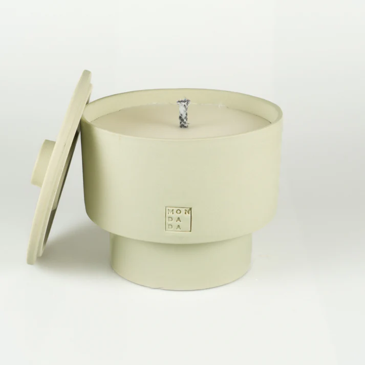 June Outdoor Candle THREE + lid - Tuscany