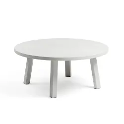 Maximo tavelino coffee table round 60 gesso mini