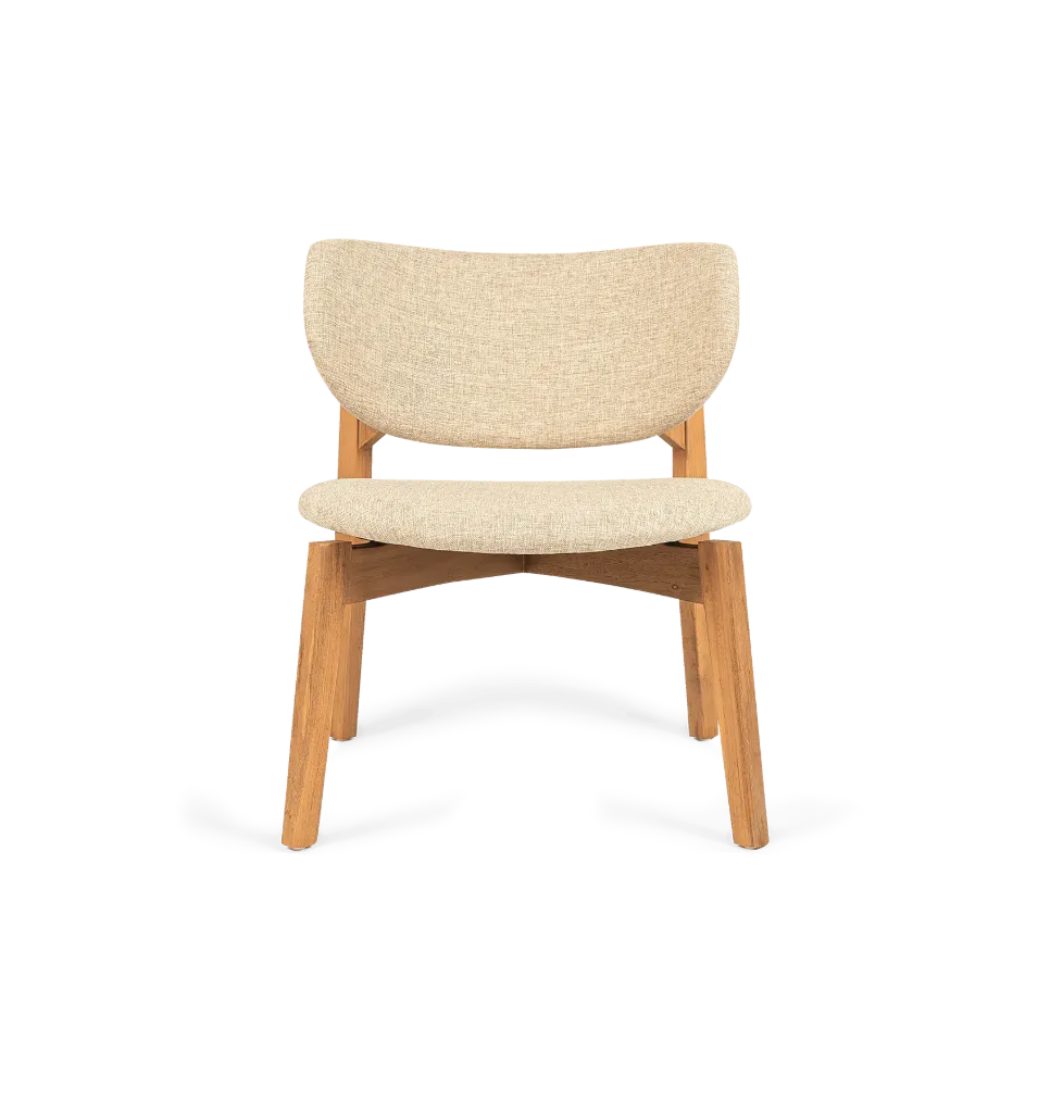 Mila lounge chair Pale Khaki