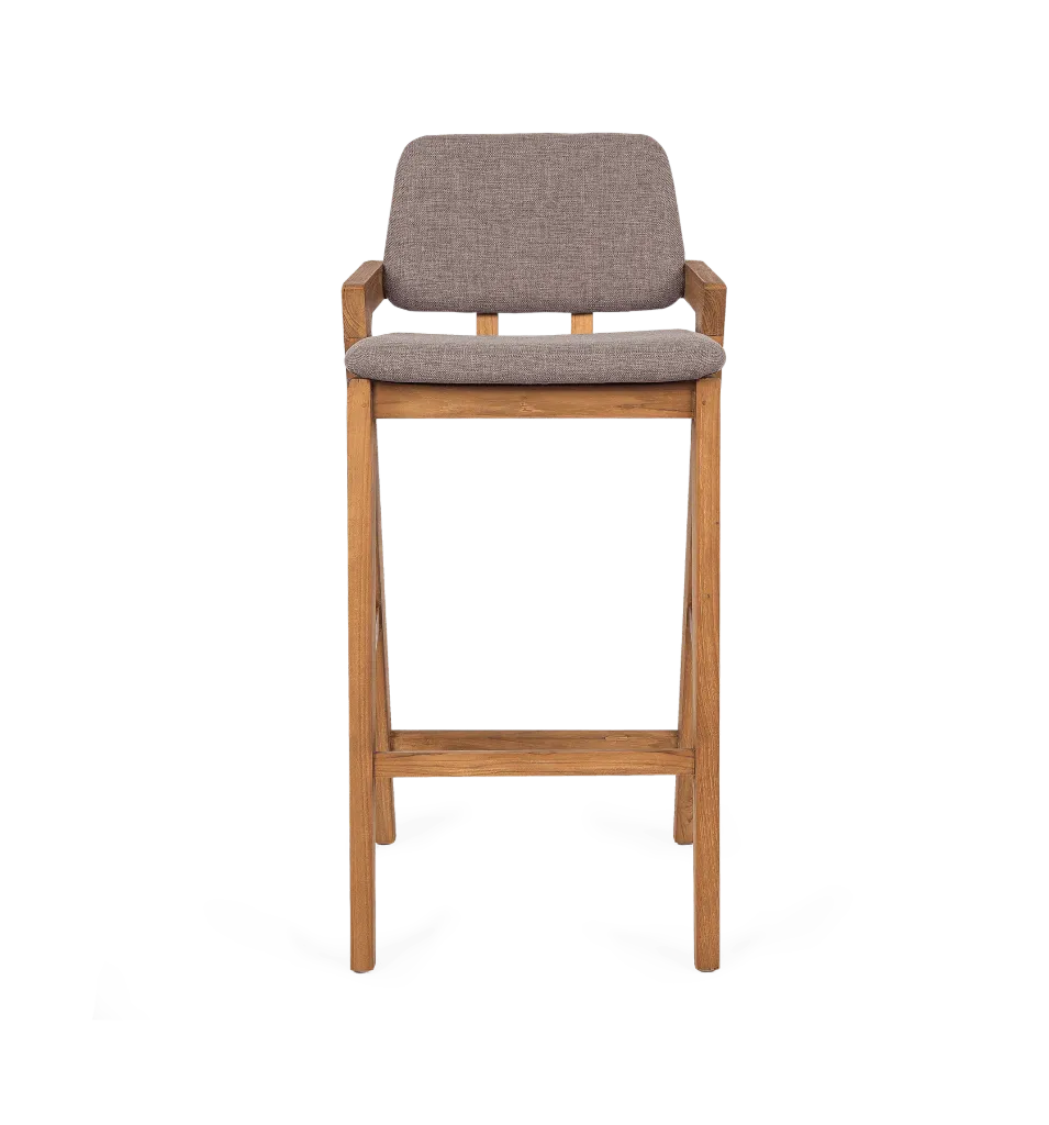 Noa bar chair Walnut