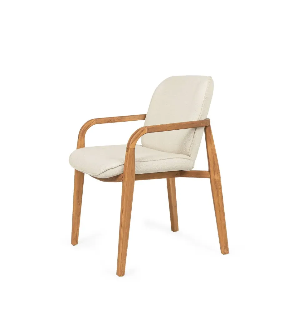 Jesse dining chair custard