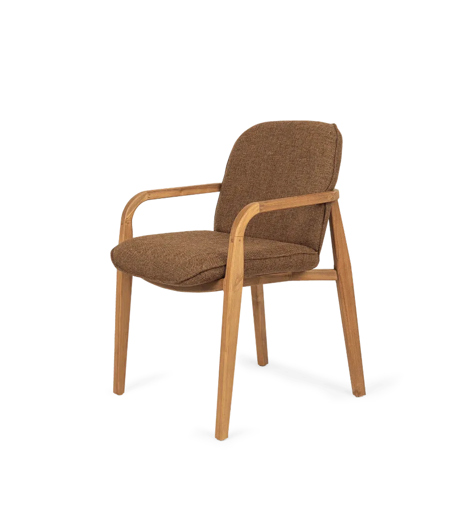 Jesse dining chair brown