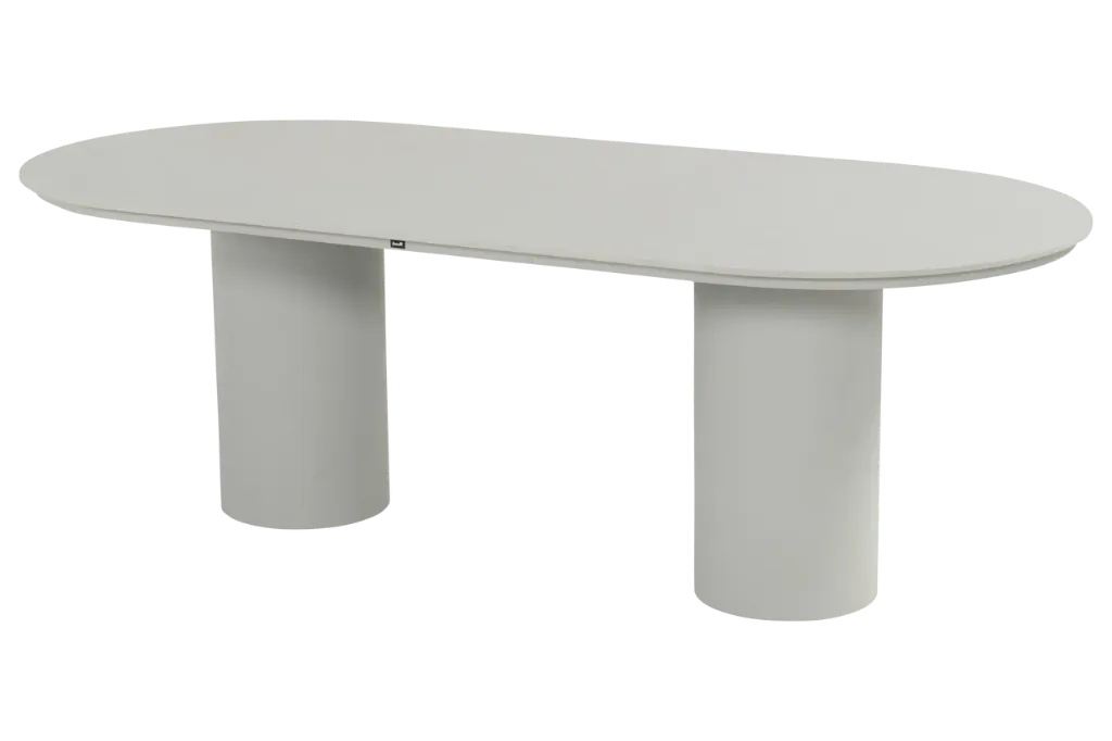 Valencia dining 220x100cm cloud grey