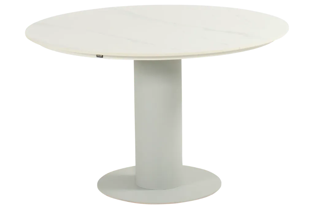 Girona round dining 120cm cloud grey