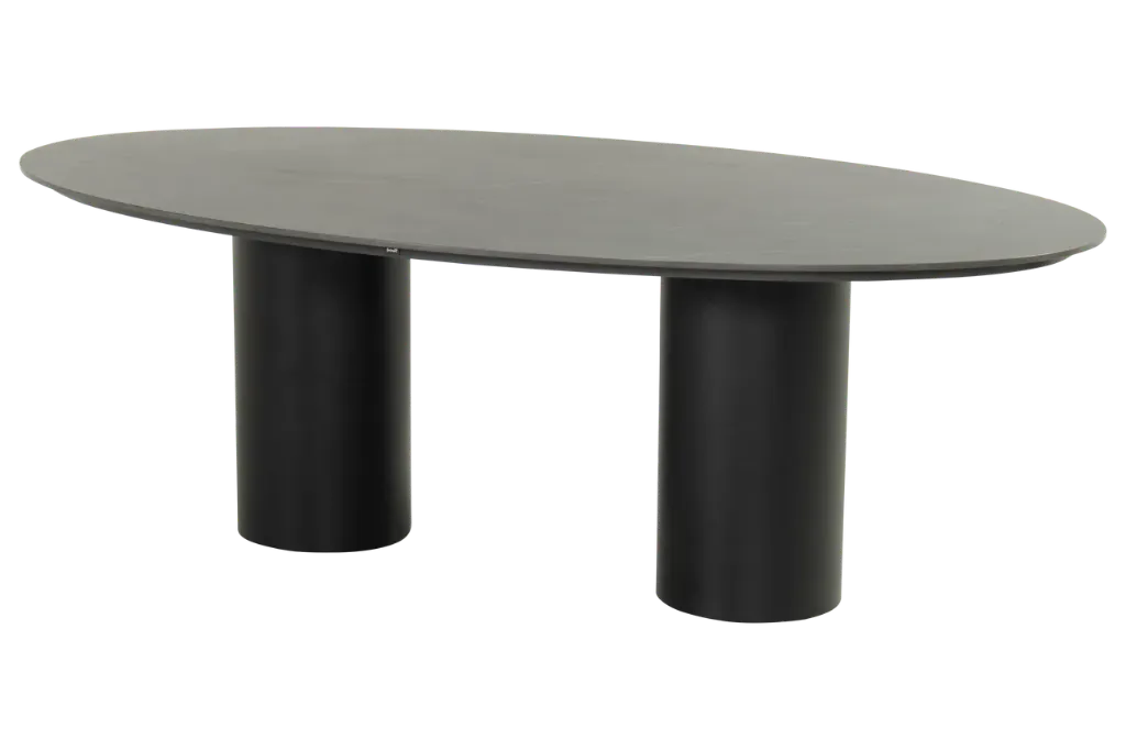 Malaga dining 220x120cm black