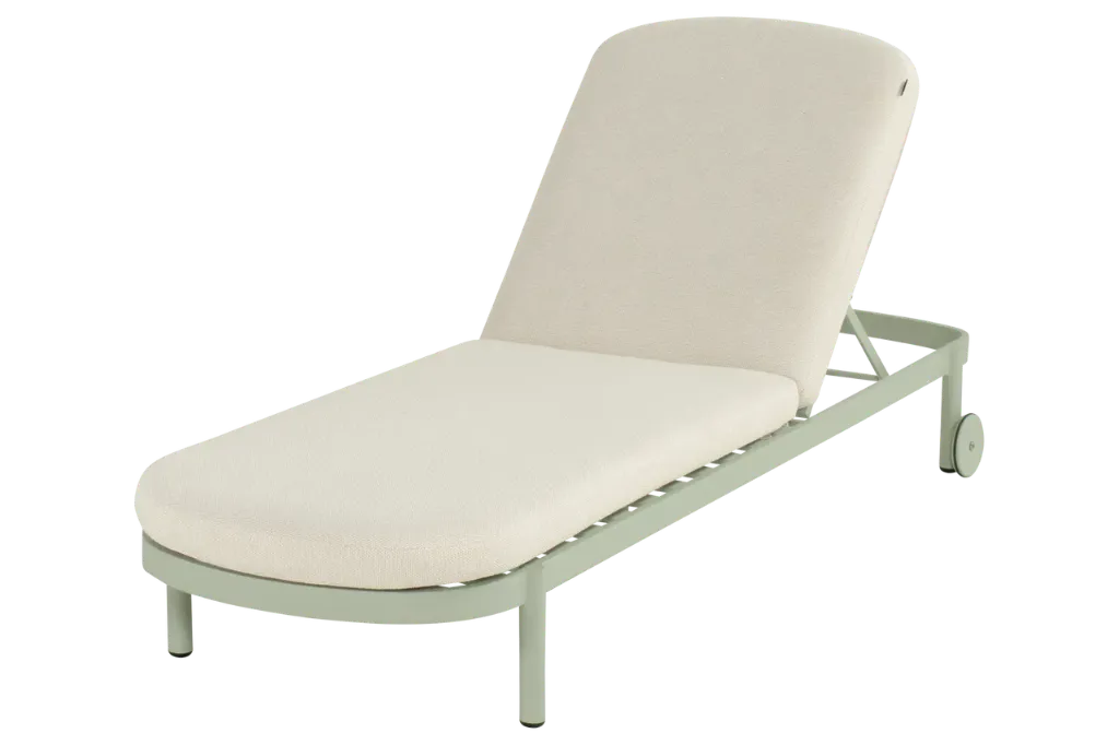 Palma sunbed soft green