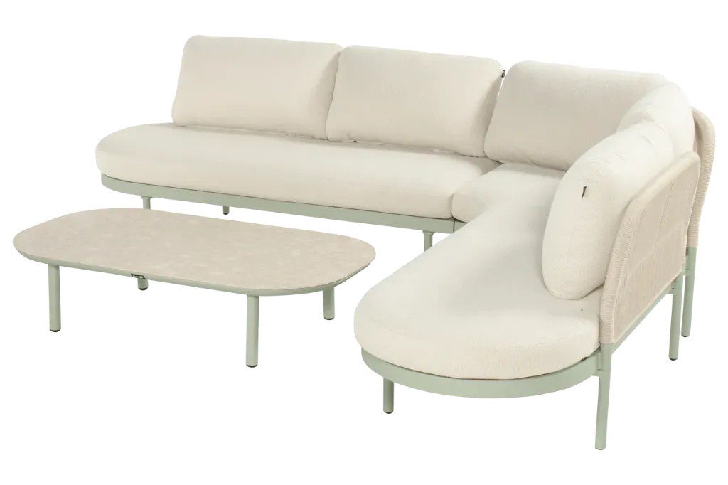 Bilbao loungeset soft green