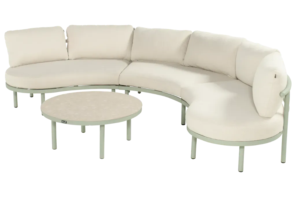 Palma loungeset soft green