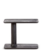 Side table Kalak 50 black teak