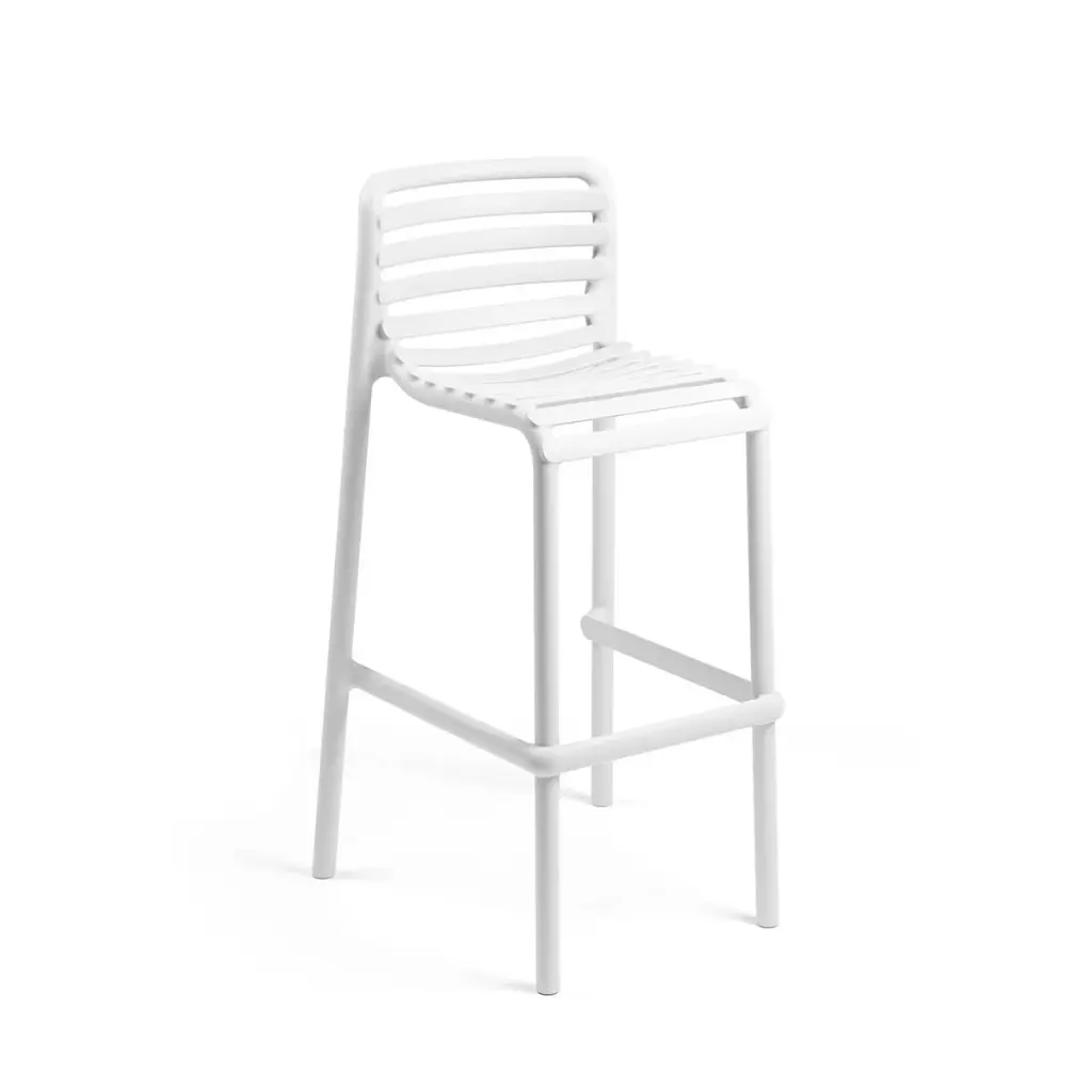 Outdoor Doga stool white