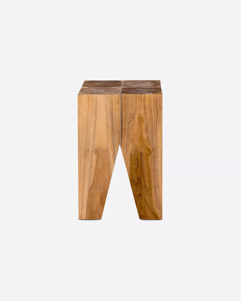 Stool Triangle Nat teak