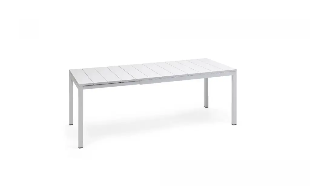 Outdoor Rio table 140-210 extensible white