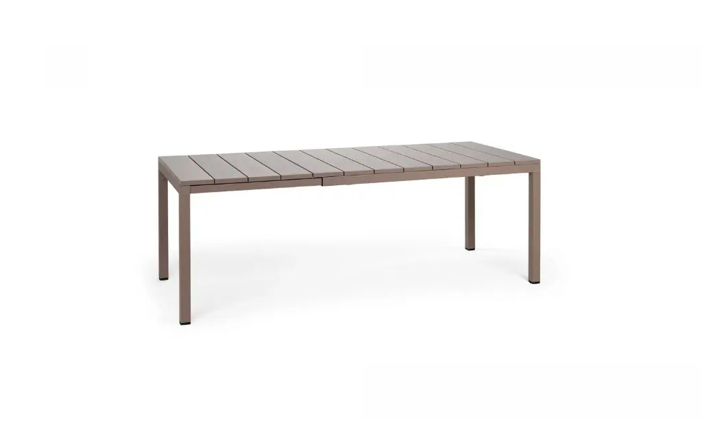 Outdoor Rio table 140-210 extensible taupe