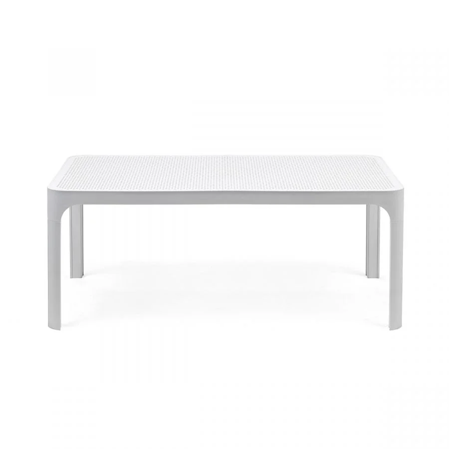 Outdoor Net table 100x60 white