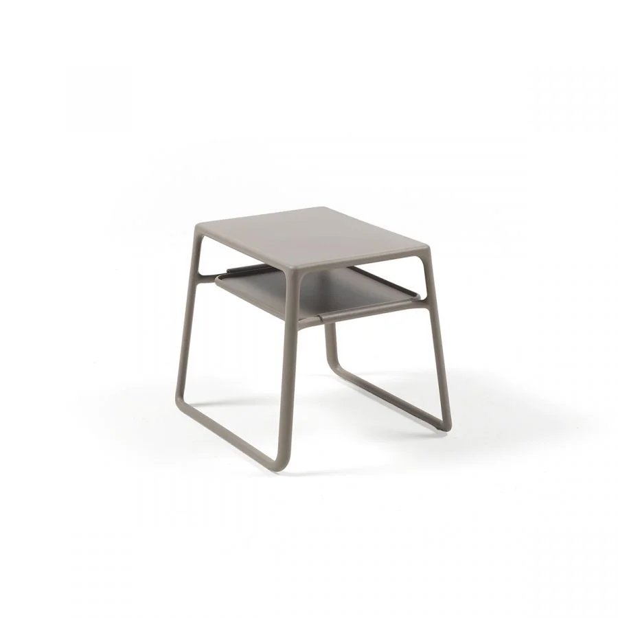 Outdoor POP side table taupe