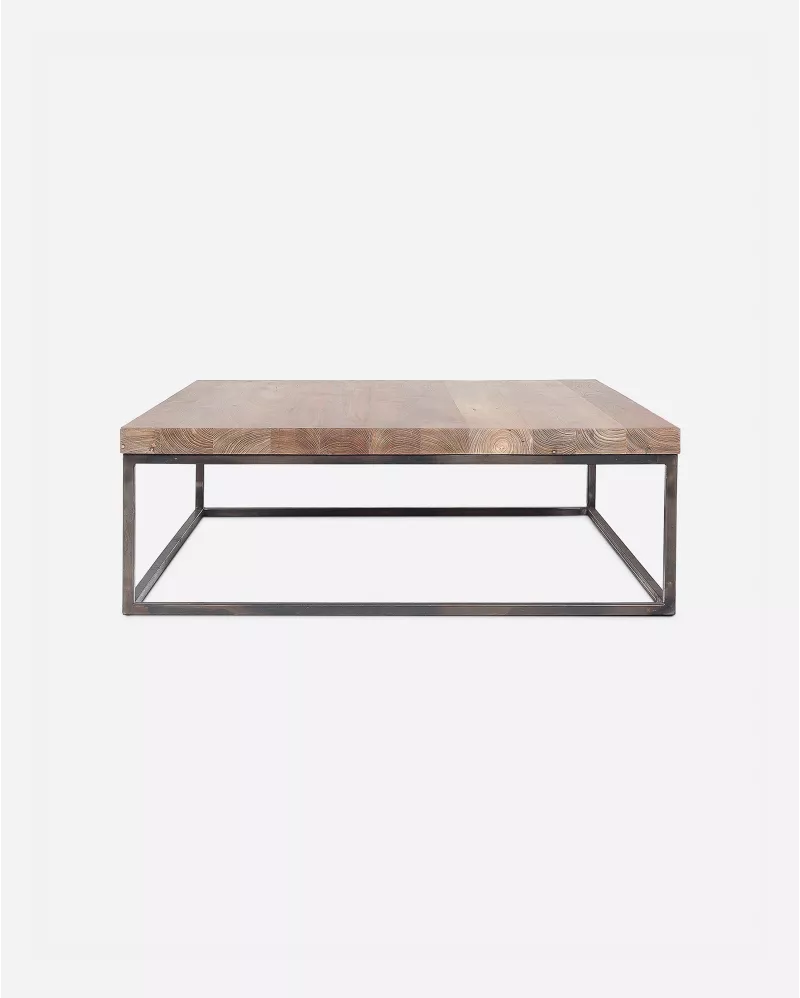 Coffee table Two 100 teak/iron